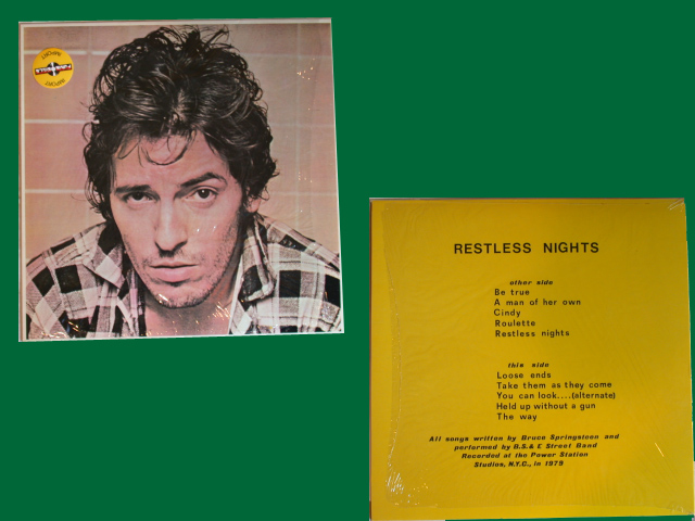 Bruce Springsteen - RESTLESS NIGHTS